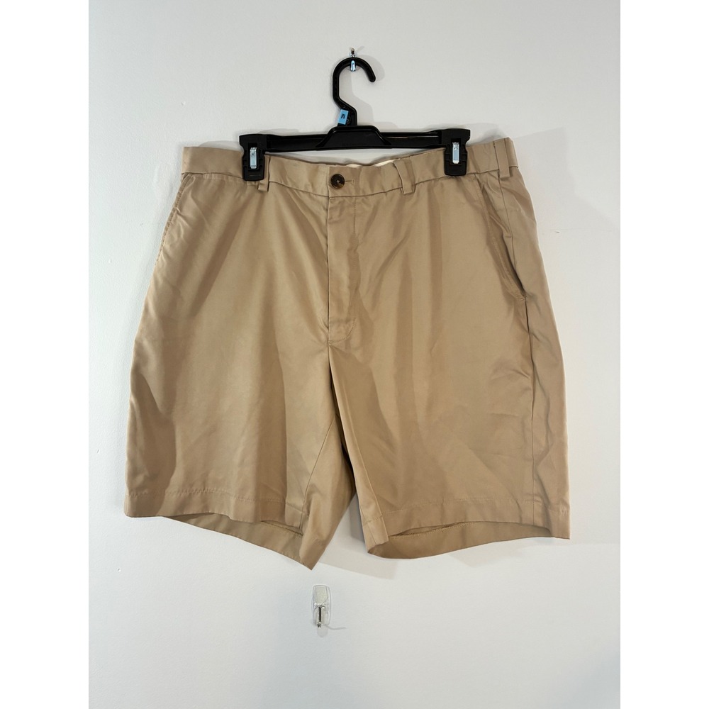 Brooks Brothers St Andrews Links Golf Shorts Performance Khaki Casual -Size 38